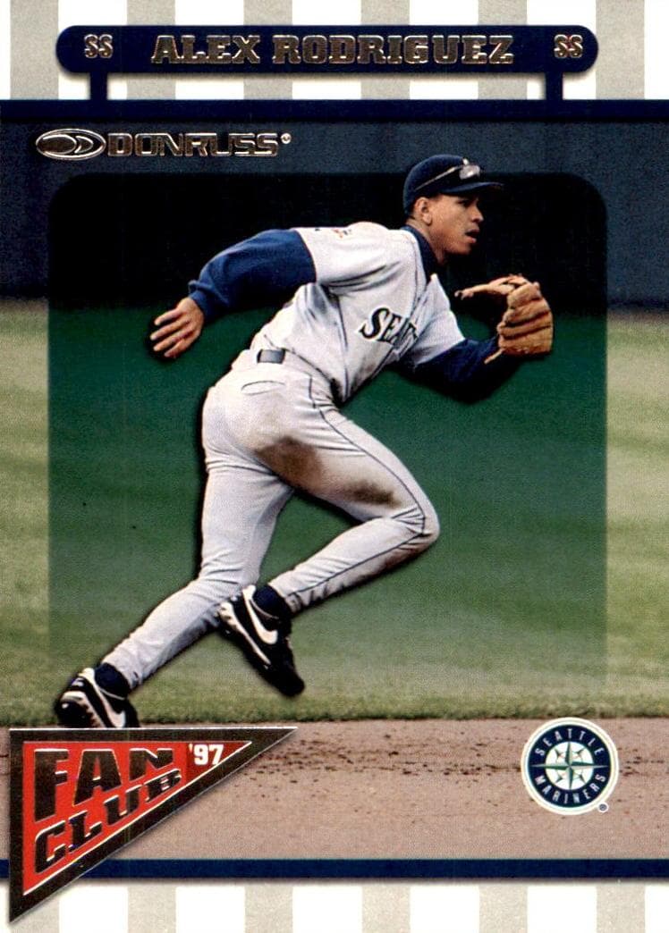 Alex Rodriguez 1998 panini Donruss Collections