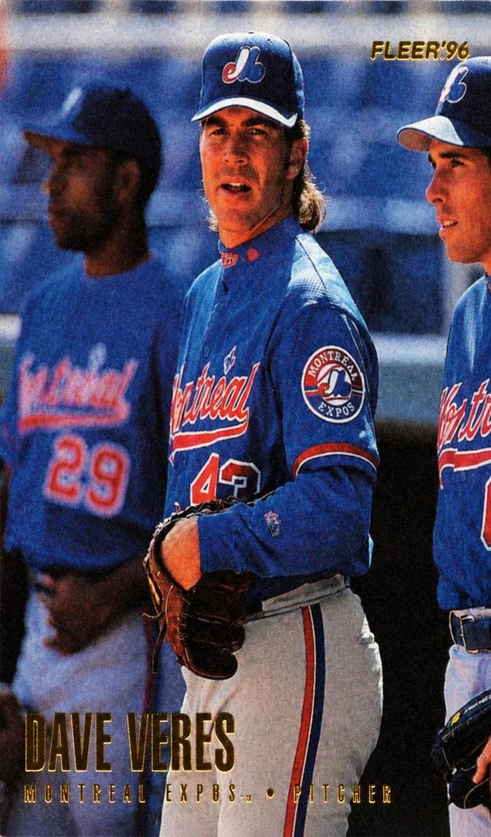 Dave Veres 1996 fleer Fleer Update