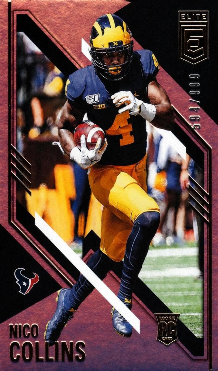 Nico Collins 2021 panini