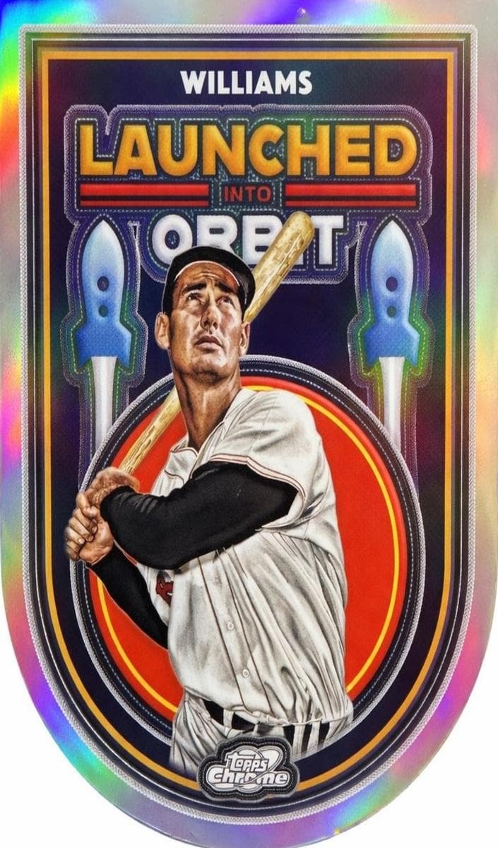 Ted Williams 2025 topps Topps Cosmic Chrome