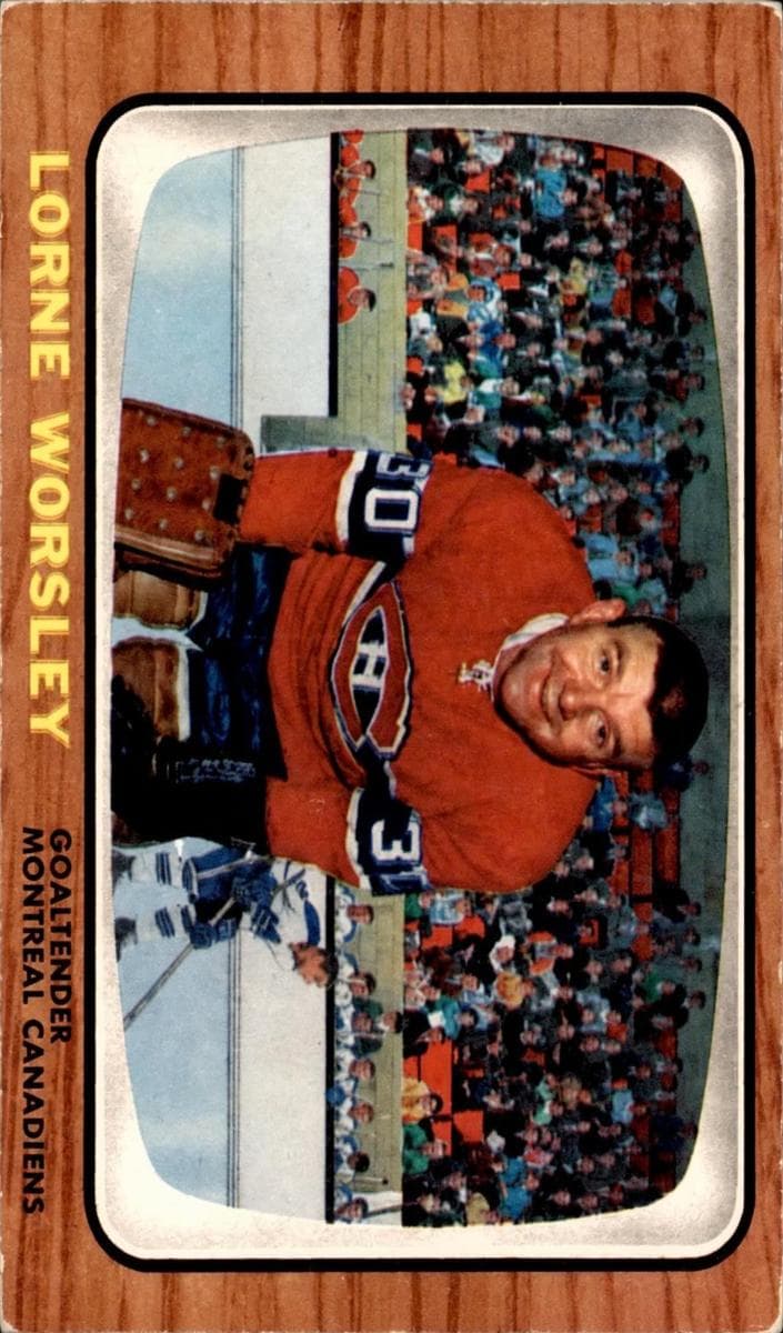 Lorne Worsley 1966 topps Topps