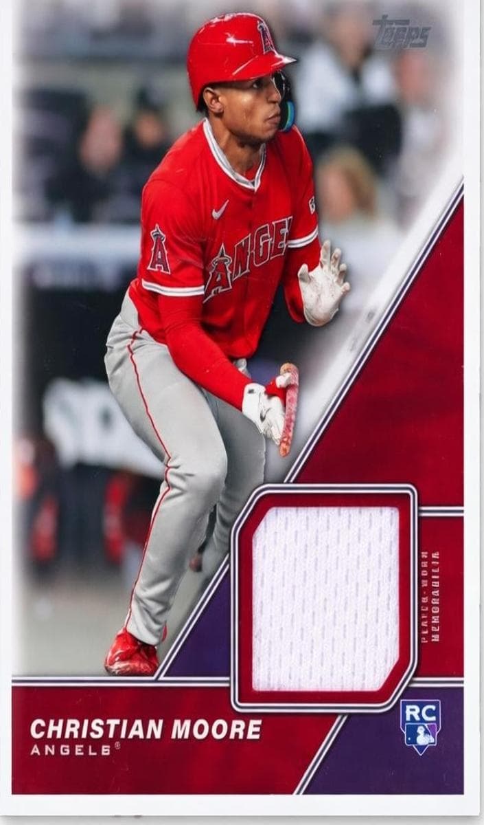 Christian Moore 2026 topps Topps