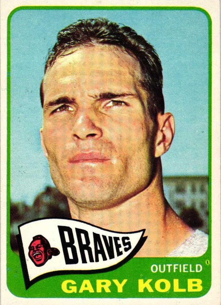 Gary Kolb 1965 topps Topps