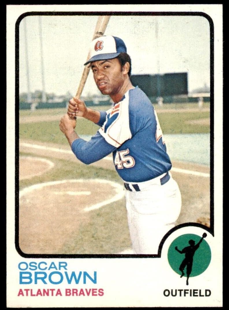 Oscar Brown 1973 topps Topps