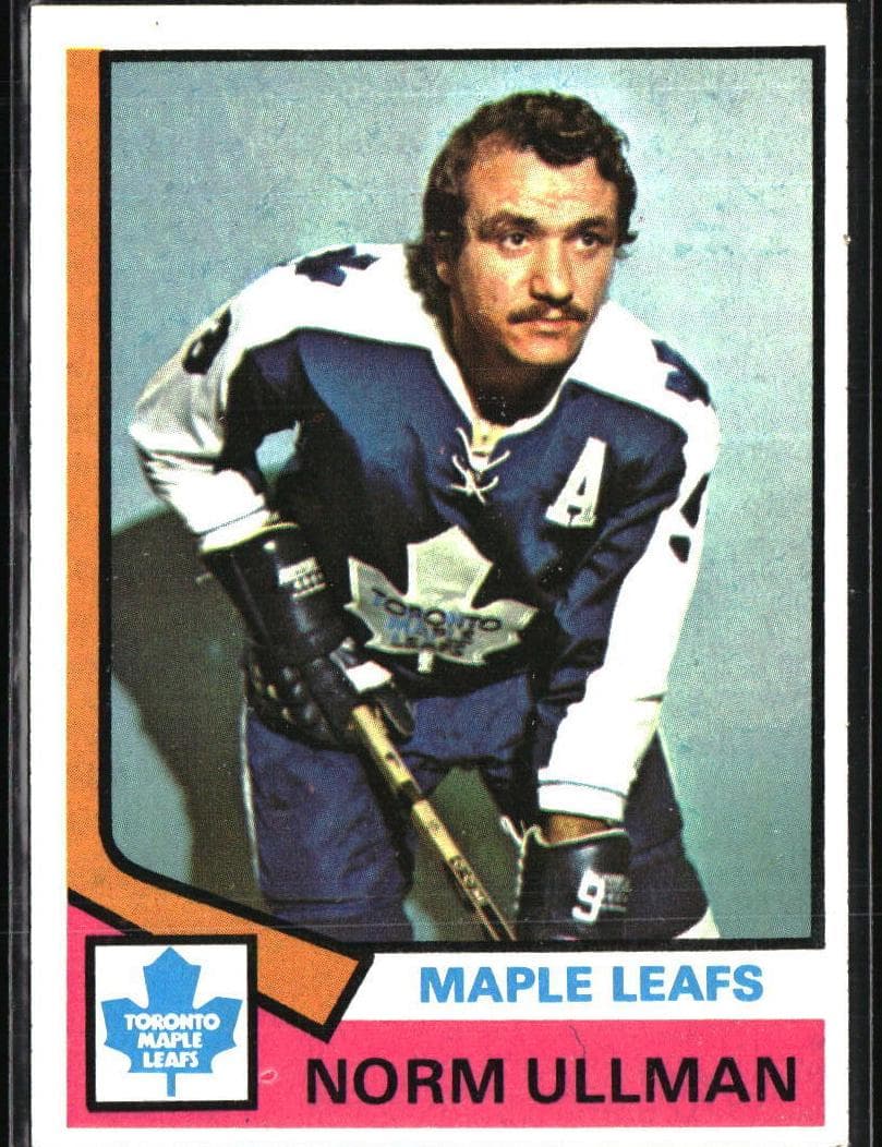 Norm Ullman 1974 topps Topps