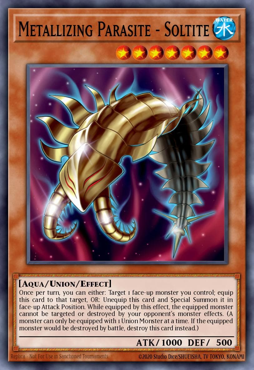 Metallizing Parasite - Soltite 2012 Yu-Gi-Oh! Abyss Rising