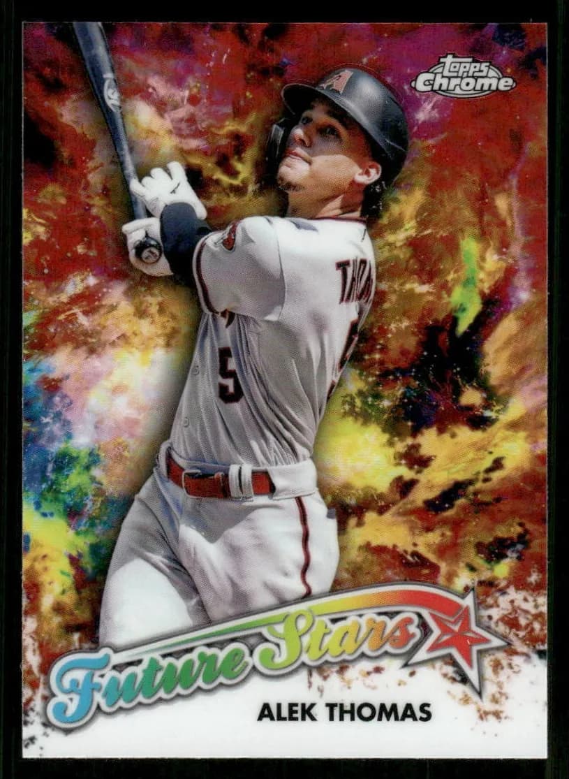 Alek Thomas 2023 topps Topps Chrome