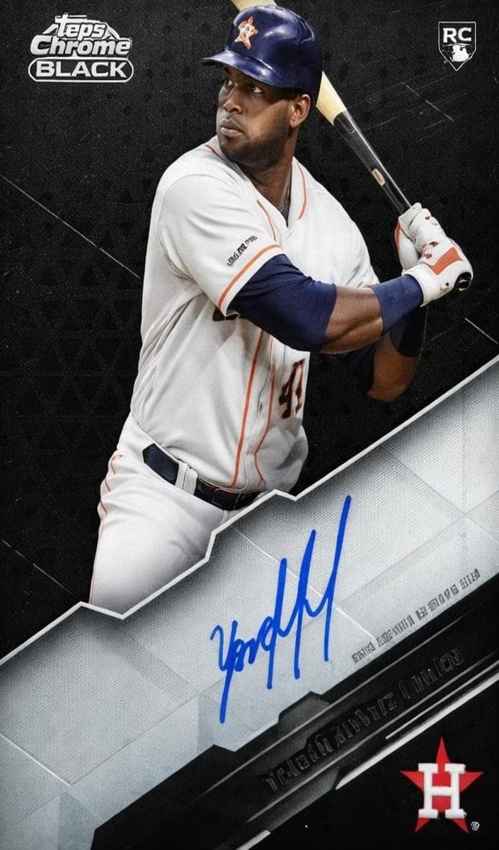 Yordan Alvarez 2020 topps