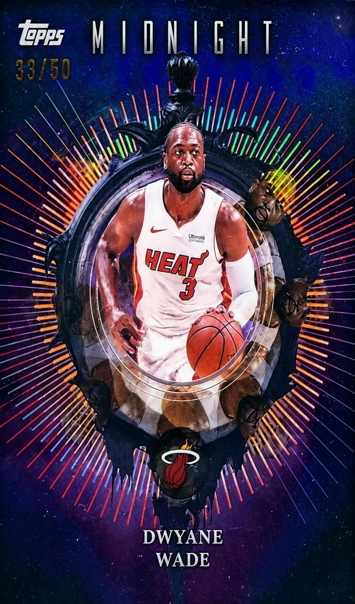 Dwyane Wade 2025 topps Topps Midnight