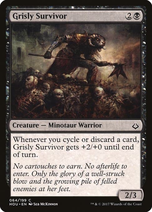 Grisly Survivor 2017 Magic: The Gathering Hour of Devastation
