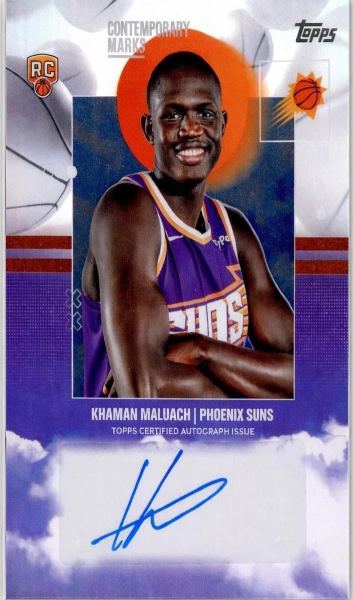 Khaman Maluach 2025 topps Topps
