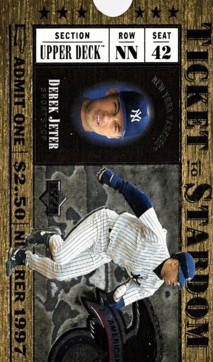 Derek Jeter 1997 upper-deck Upper Deck