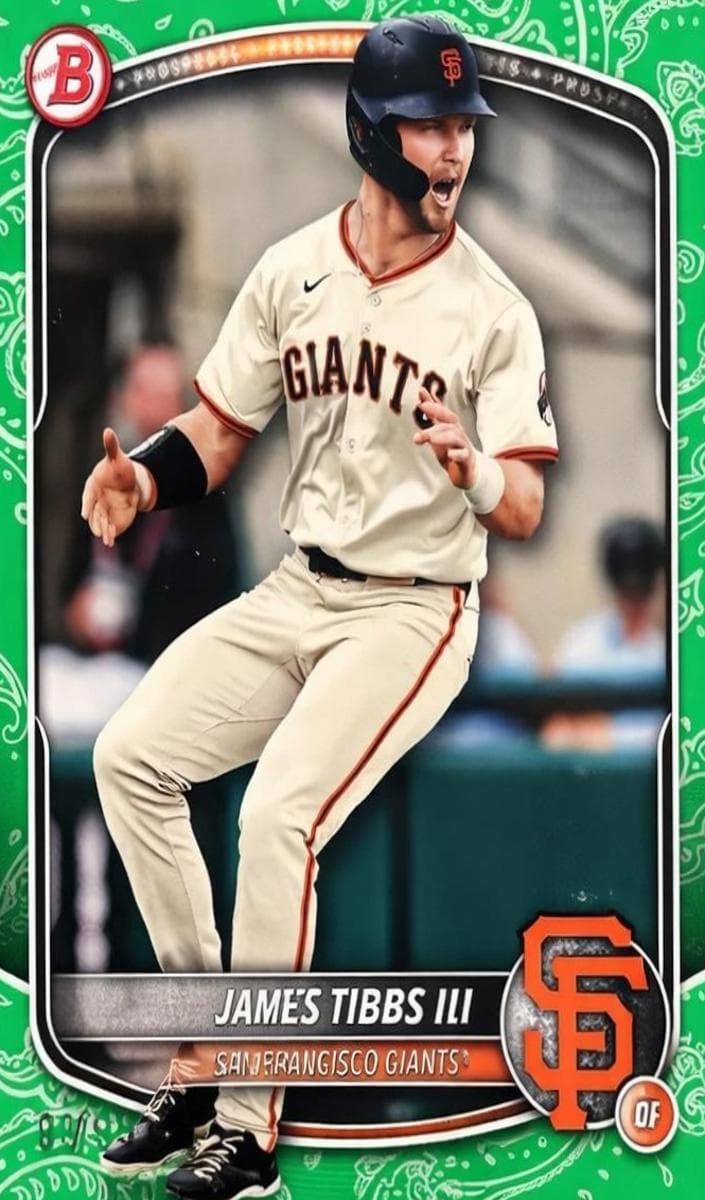James Tibbs III 2025 bowman Bowman
