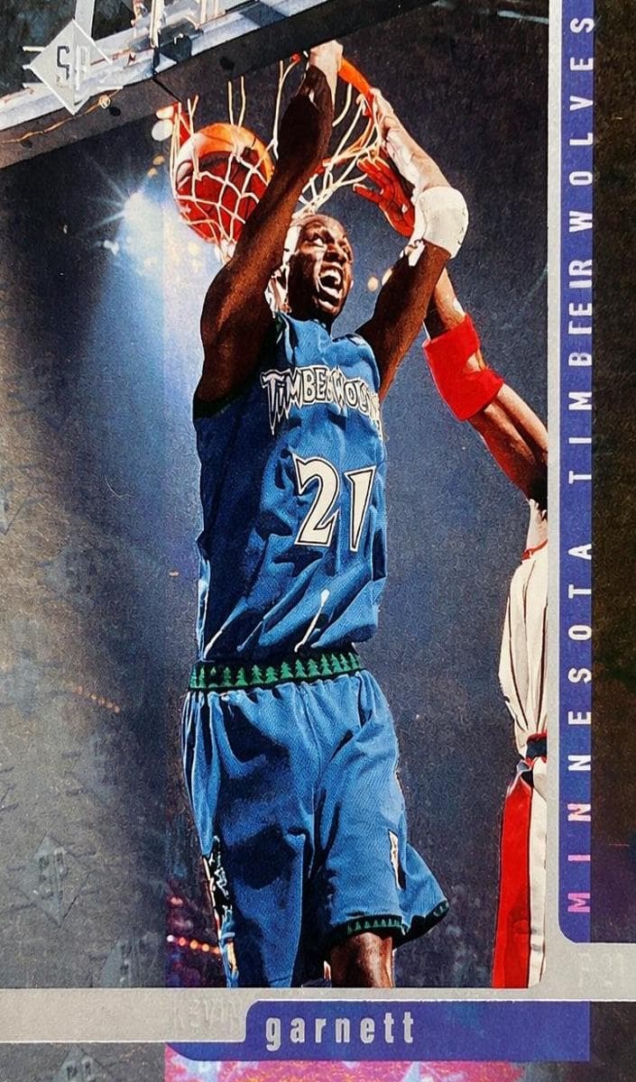Kevin Garnett 1996 fleer Fleer
