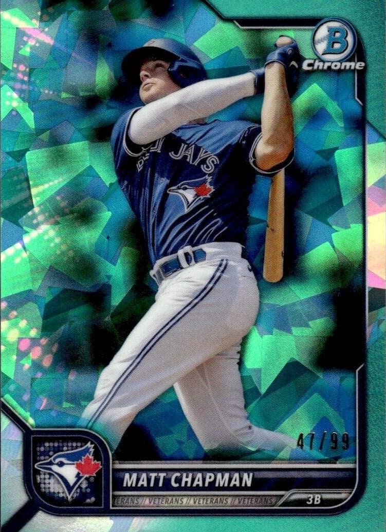 Matt Chapman 2022 bowman Bowman Chrome