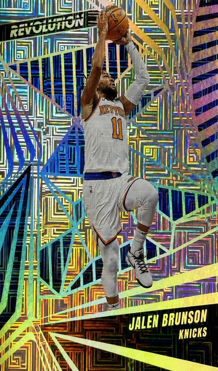 Jalen Brunson 2023 panini Panini Revolution