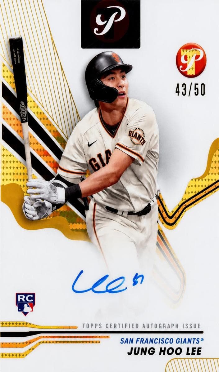 Jung Hoo Lee 2024 topps Topps Pristine