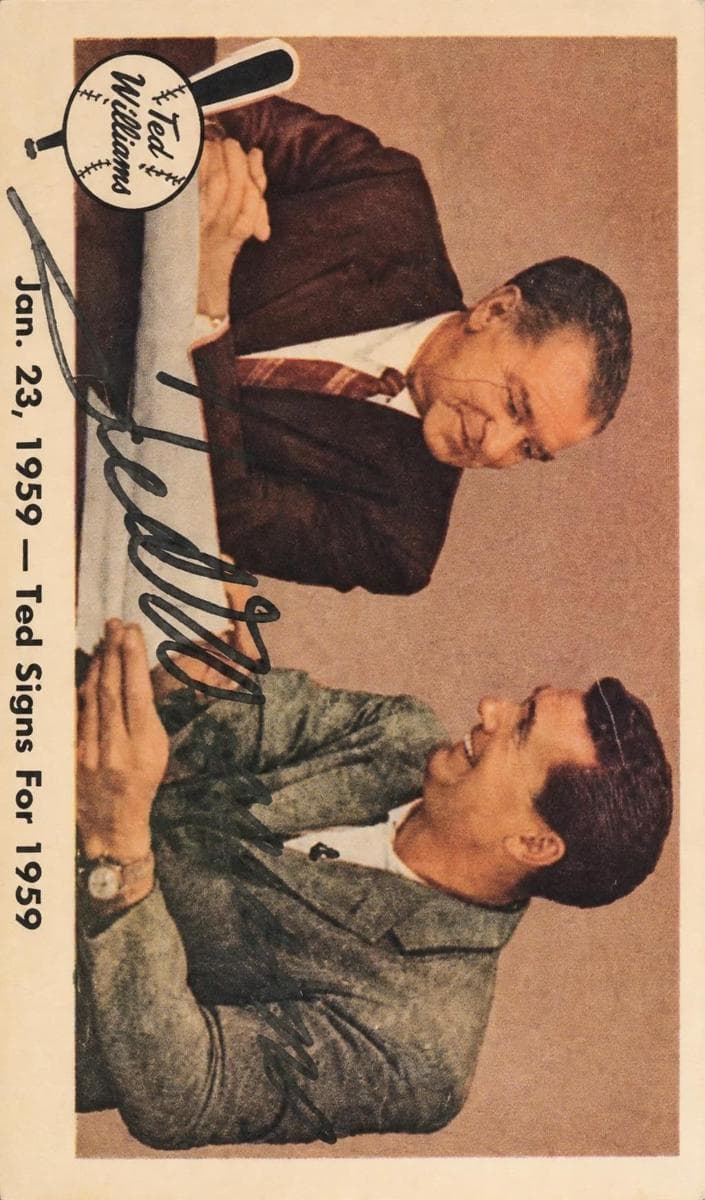 Ted Williams 1959 fleer