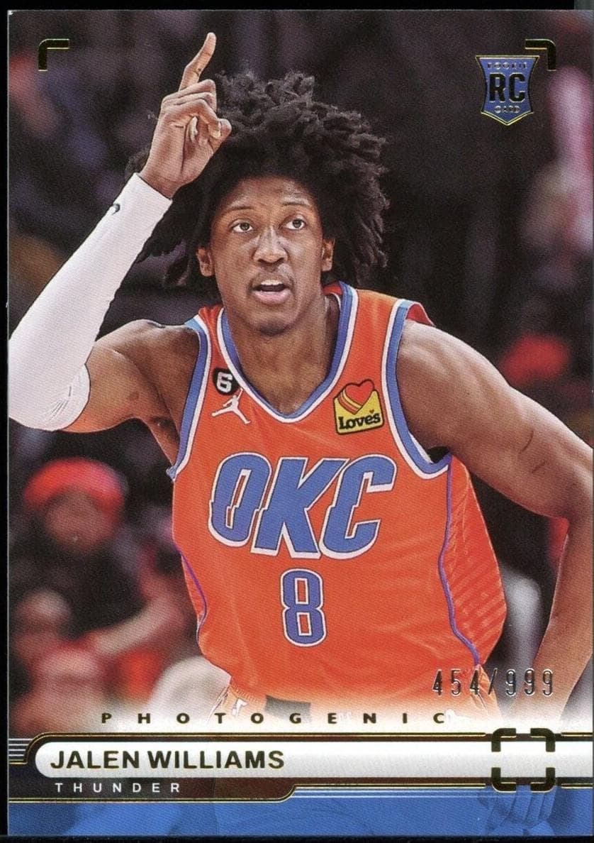 Jalen Williams 2022 panini Panini Photogenic