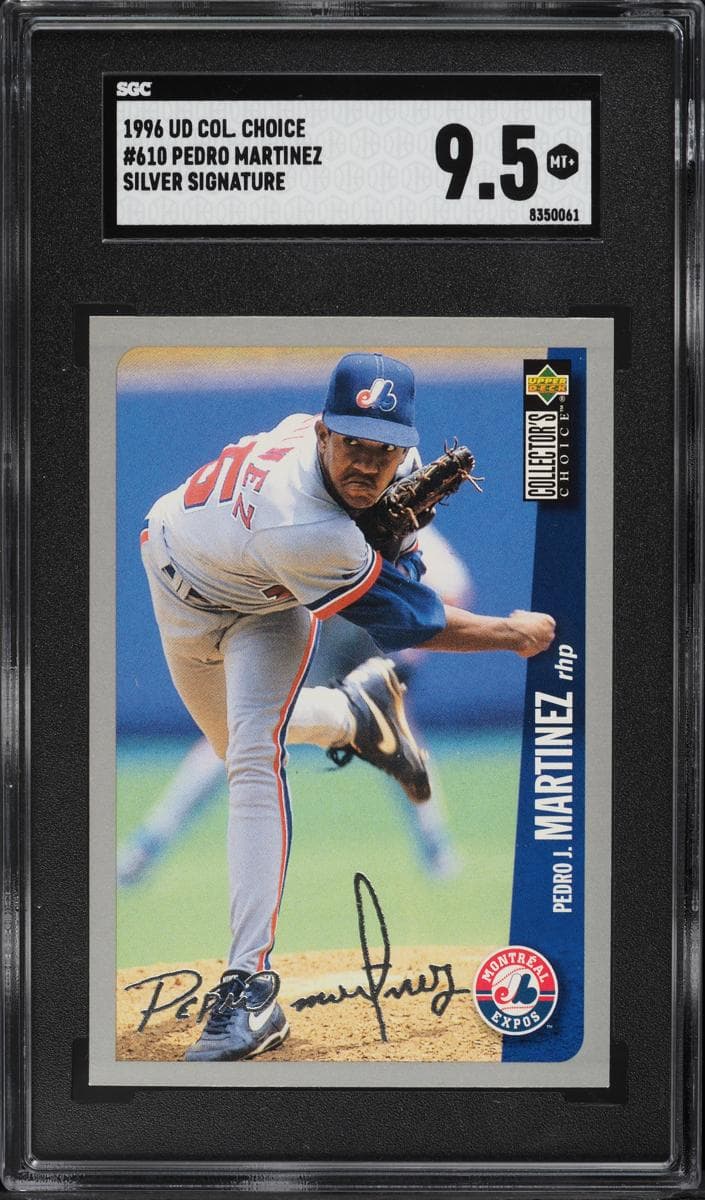 Pedro Martinez 1996 unknown Collector's Choice