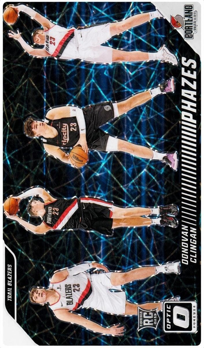 Donovan Clingan 2024 panini Donruss Optic