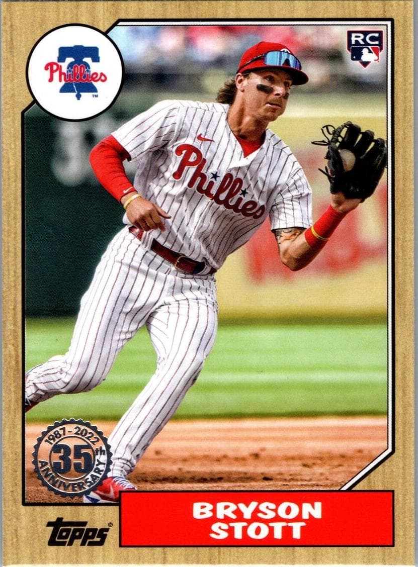 Bryson Stott 2022 topps Topps Update
