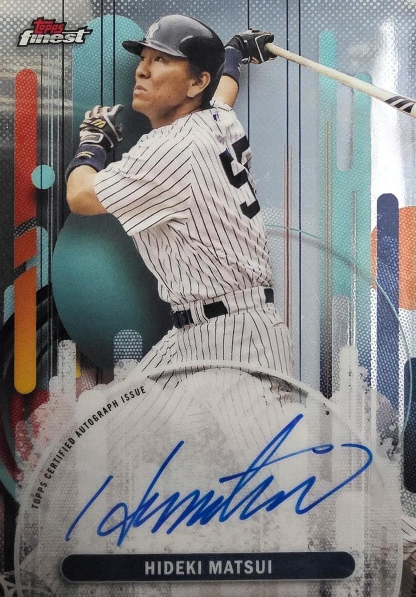 Hideki Matsui 2025 topps Topps Finest