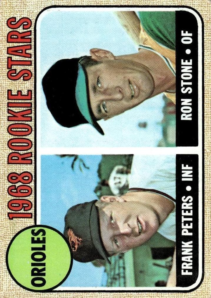 Orioles 1968 Rookie Stars (Frank Peters / Ron Stone) #409