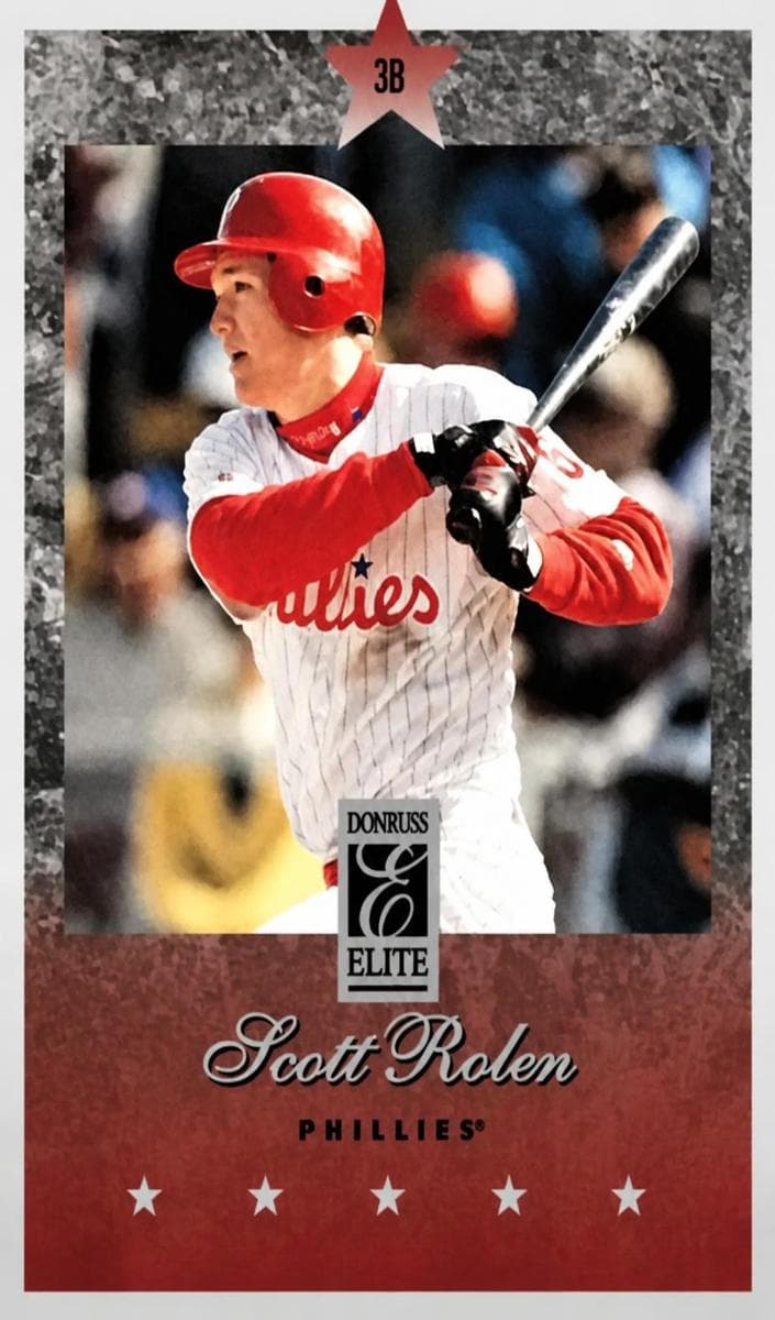 Scott Rolen 1997 panini Donruss Elite