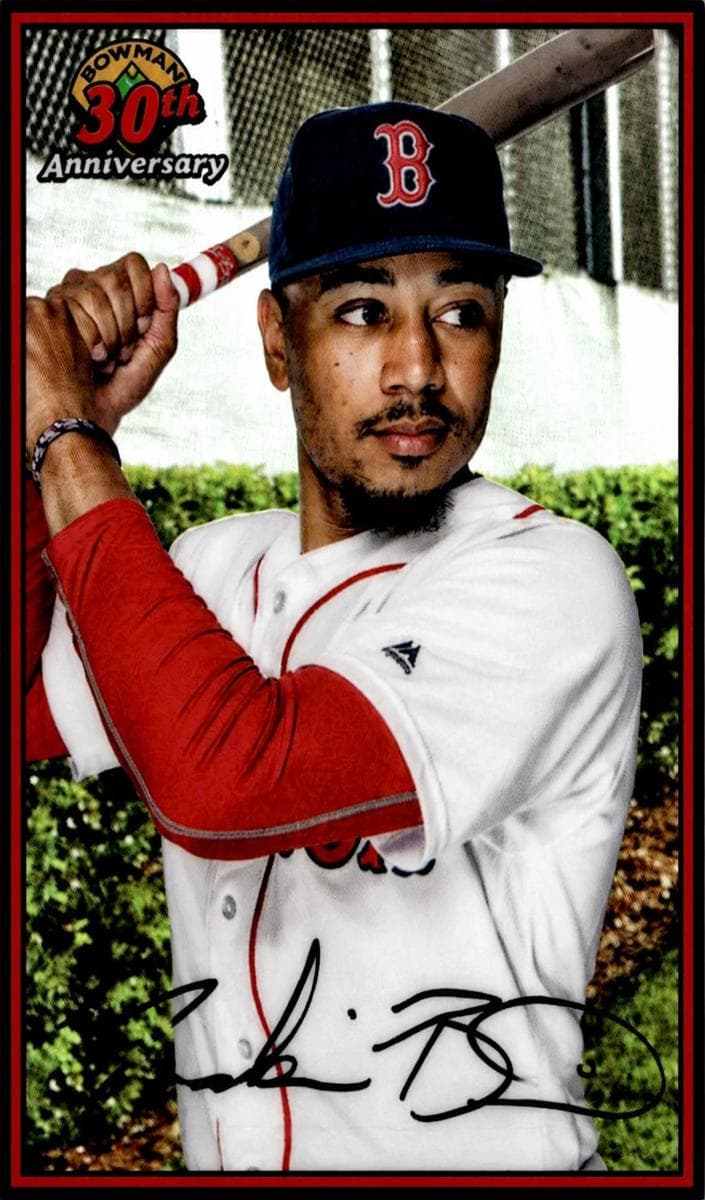 Mookie Betts 2019 bowman Bowman