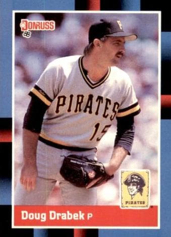 Doug Drabek 1988 panini Donruss