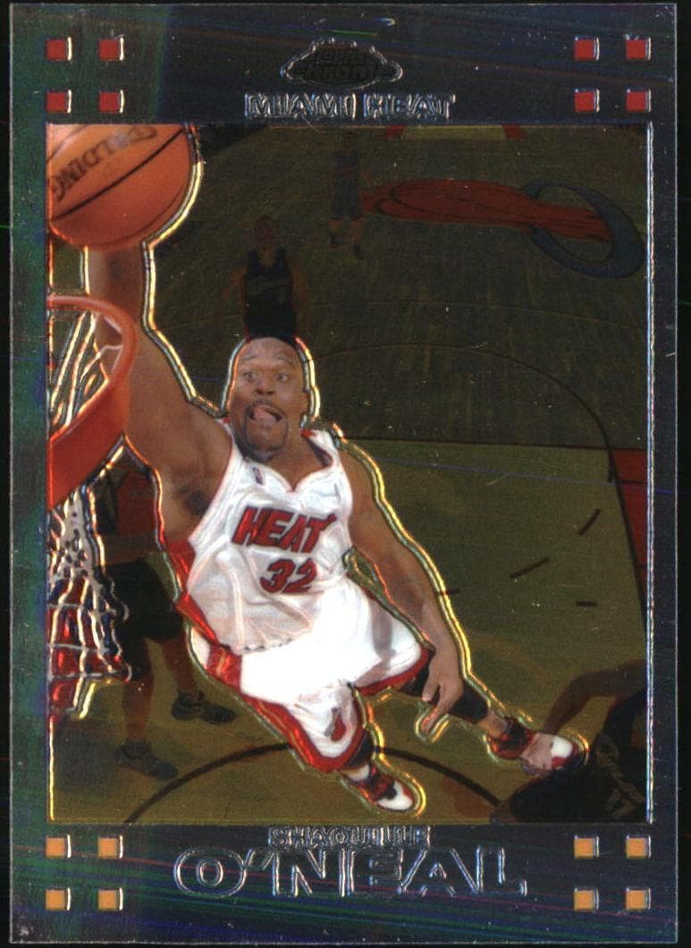 Shaquille O'Neal 2007 topps Chrome