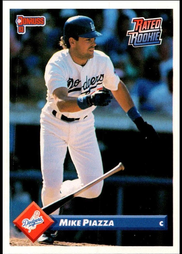 Mike Piazza 1993 panini Donruss