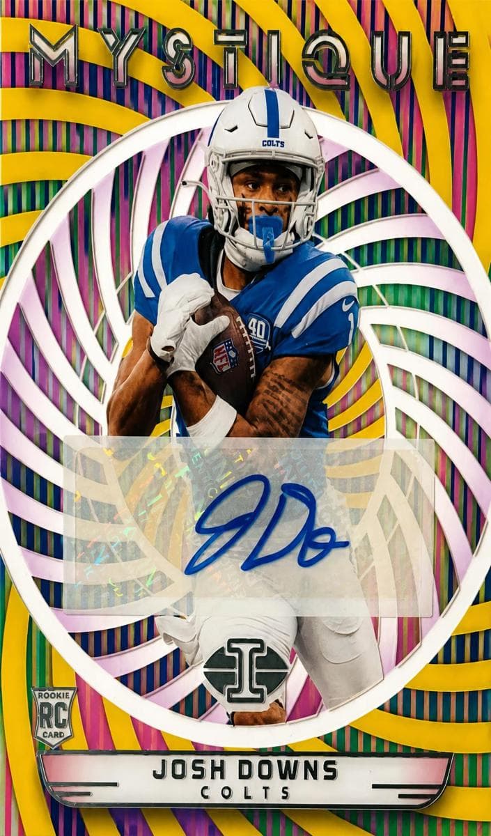 Josh Downs 2023 panini Panini Illusions
