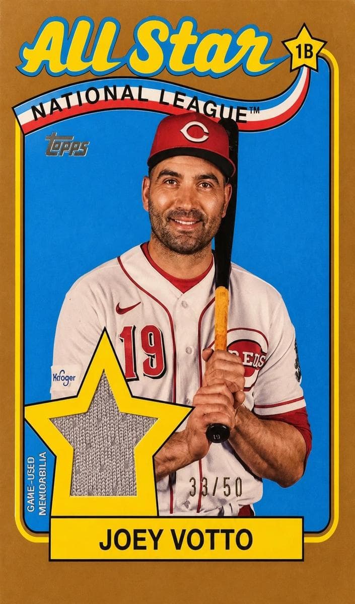 Joey Votto 2024 topps Topps Update