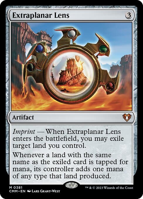 Extraplanar Lens 2016 Magic: The Gathering
