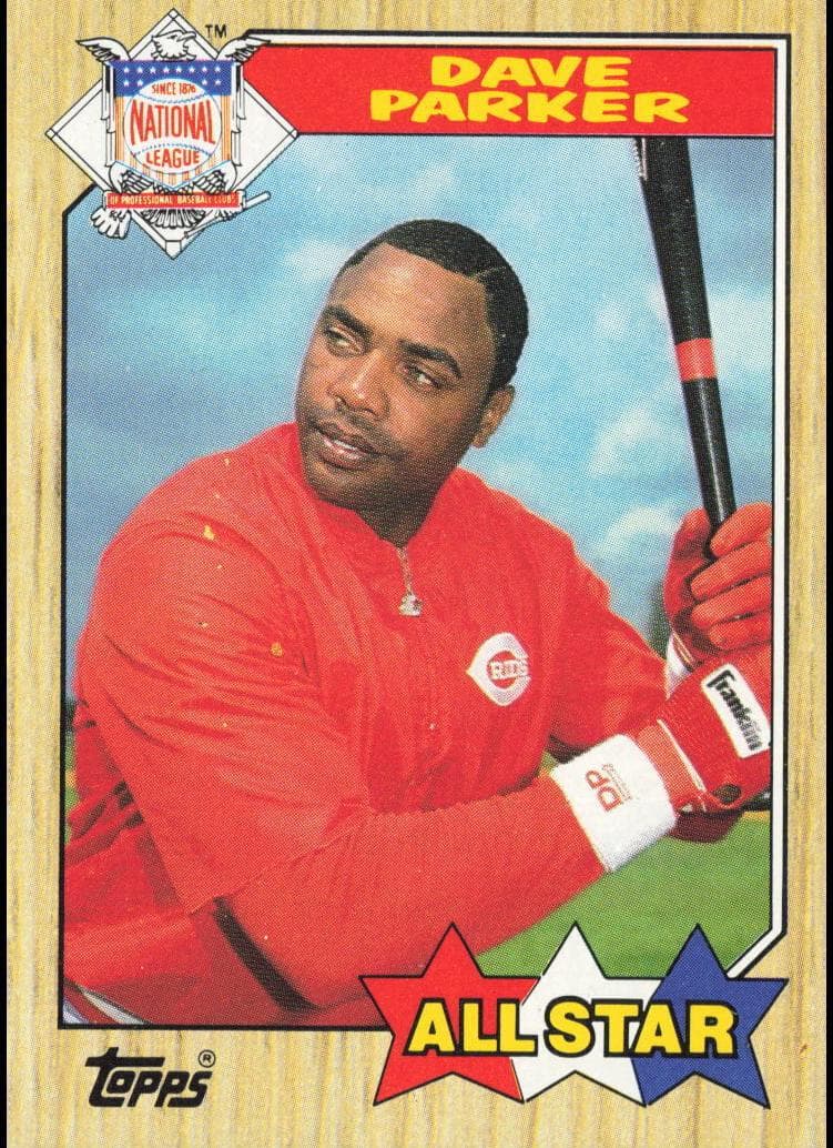 Dave Parker 1987 topps Topps