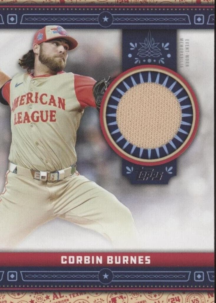 Corbin Burnes 2024 topps Topps Update