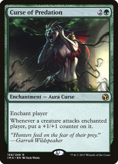 Curse of Predation 2017 Magic: The Gathering Commander Anthology