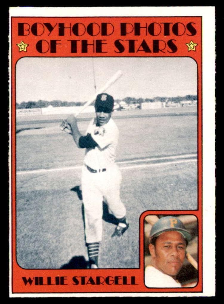 Willie Stargell 1972 topps O-Pee-Chee