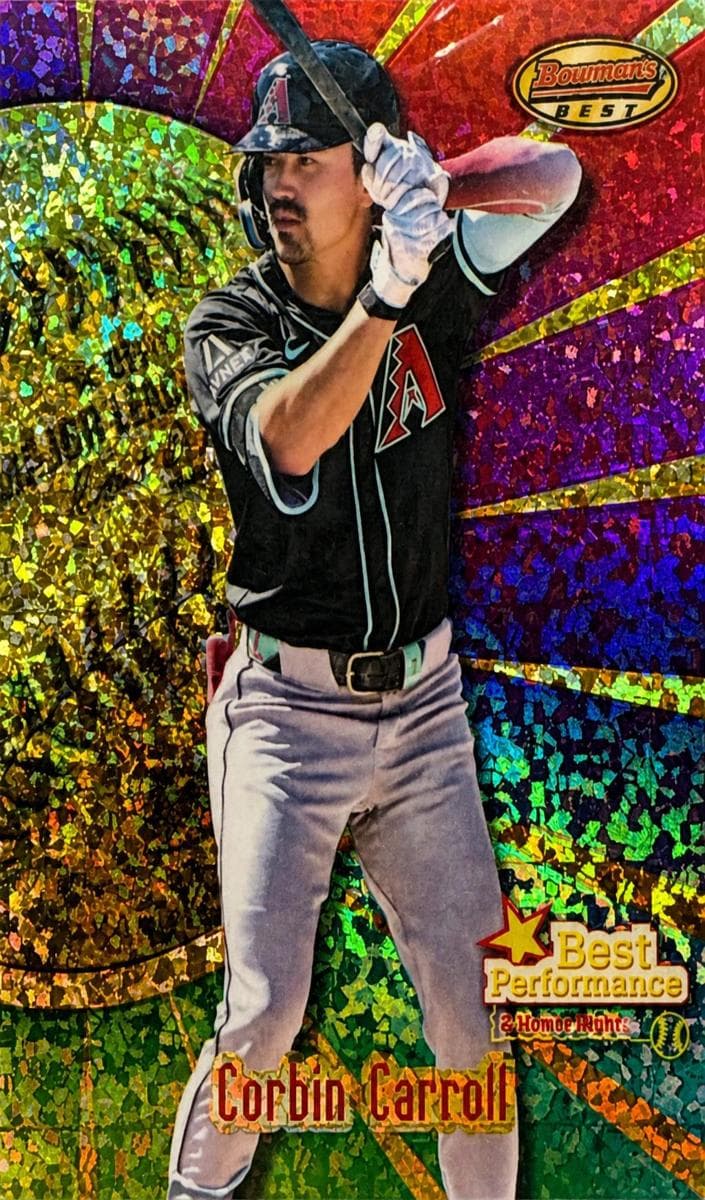 Corbin Carroll 2025 bowman Bowman Best