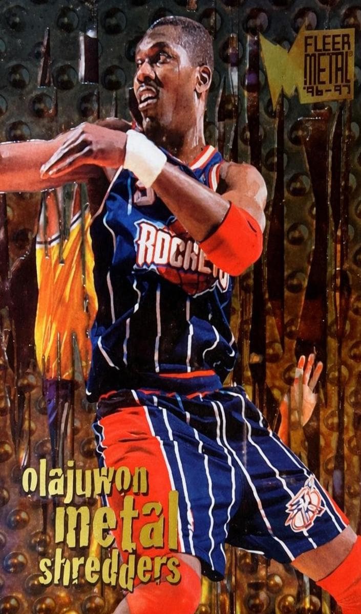 Hakeem Olajuwon 1996 fleer