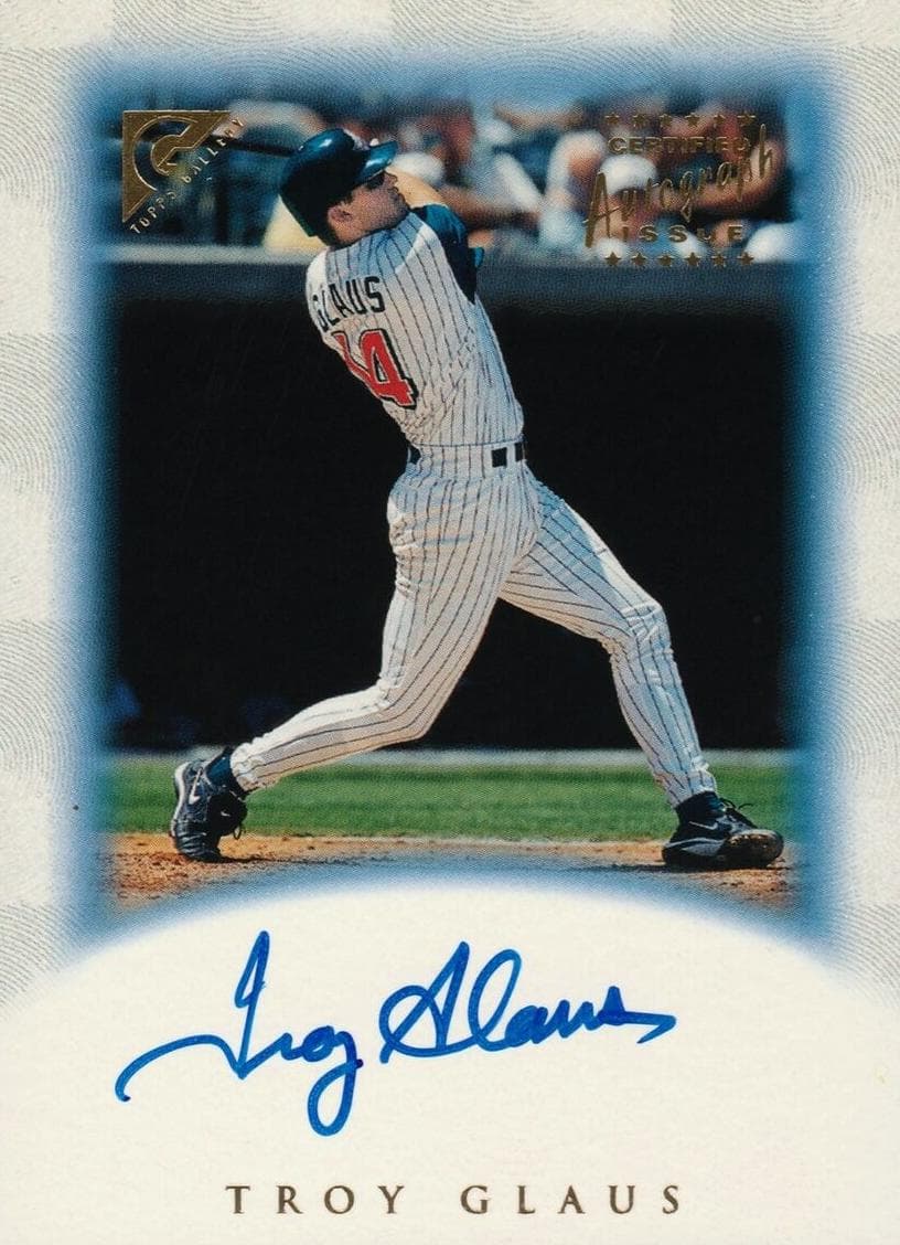 Troy Glaus 1999 topps Topps Gallery
