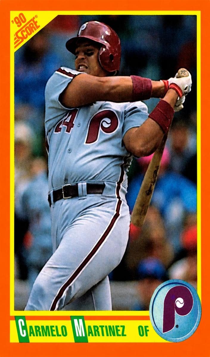 Carmelo Martinez trading card