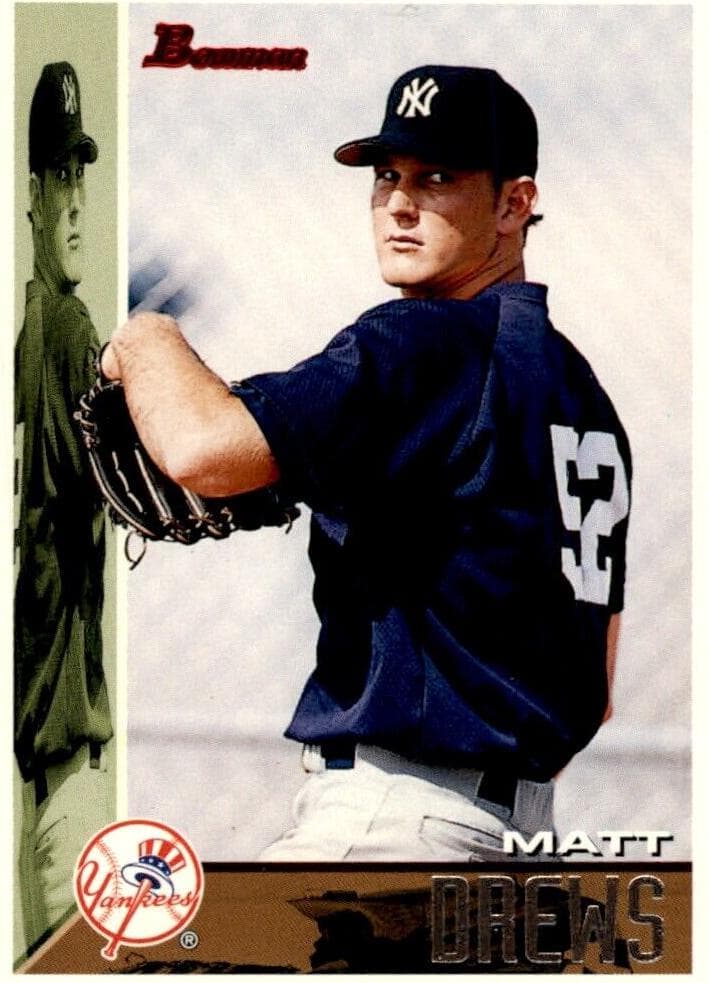 Matt Drews 1995 bowman Bowman