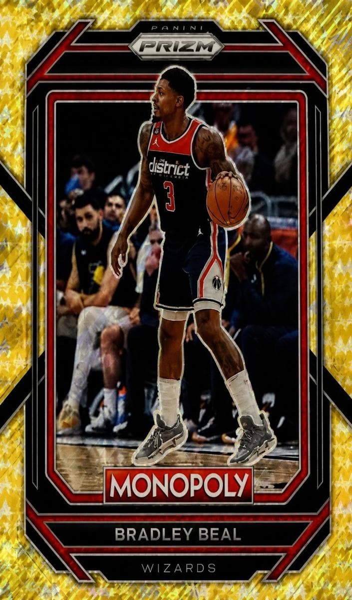 Bradley Beal 2022 panini Panini Prizm Monopoly