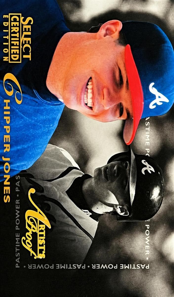 Chipper Jones 1996 panini