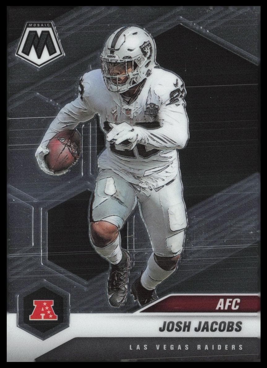 Josh Jacobs 2021 panini Panini Mosaic