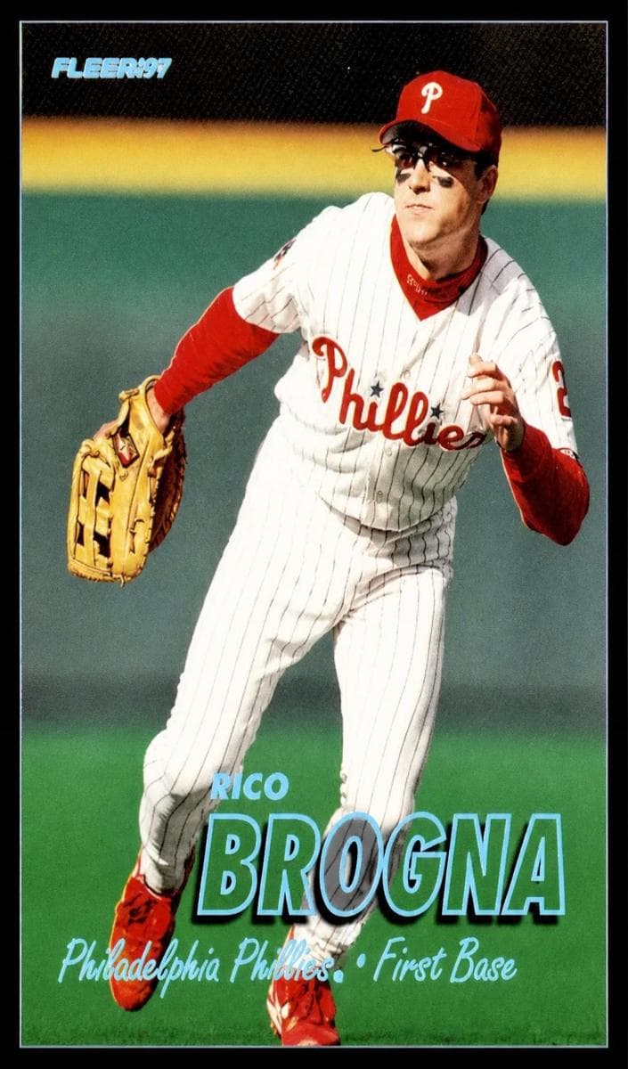 Rico Brogna 1997 fleer Fleer