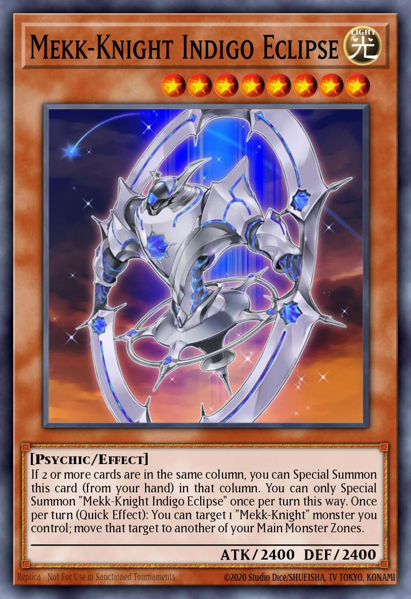 Mekk-Knight Indigo Eclipse 2017 Yu-Gi-Oh! Japanese Extreme Force